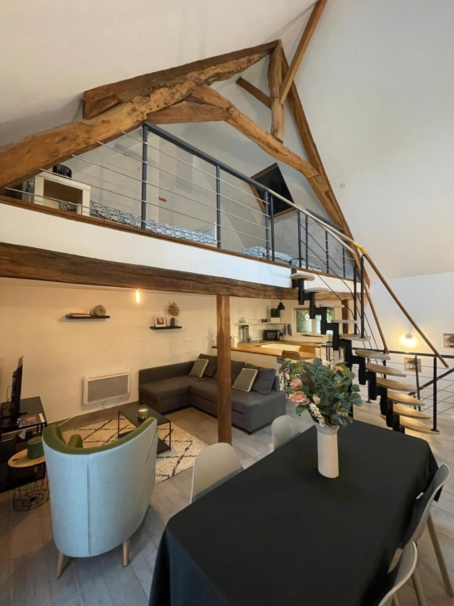 Ferienwohnung Loft Chez Guillaume Bouleurs Exterior foto